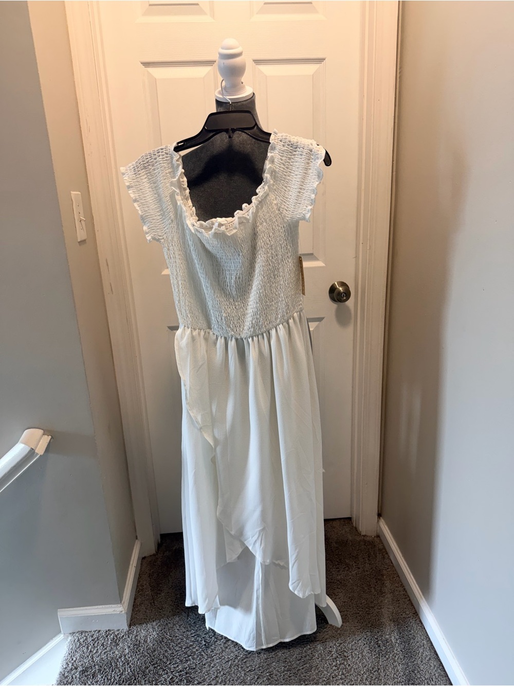 White Women's Dress